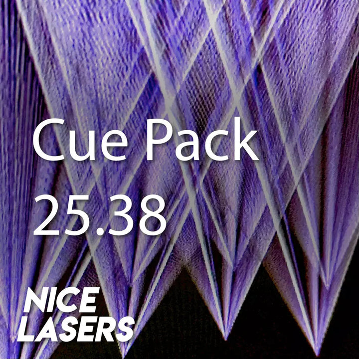 Laser cue pack featuring smooth, atmospheric beams and gradients — the fourth installment in the Liquid Skies series.
