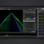 Beyond shape editor for building laser beams and graphics