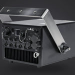 Unity Elite 10 PRO FB4 IP65 rear three-quarter view with the connection panel