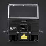 Unity Elite 5 PRO FB4 front: aperture, laser emission label and Unity logo
